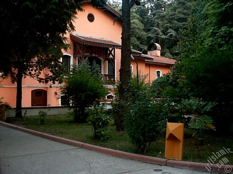 View of Termal-Gokcedere Village in Yalova city of Turkey.

